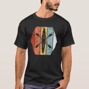 T-shirt Style 80s Kayaking de rétro cru drôle