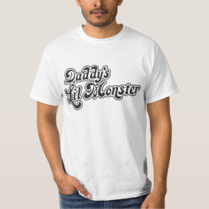 T-shirt style baseball Lil Monster de papa