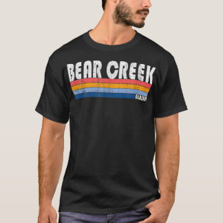 T-shirt Style Bear Creek vintage les années 70 années 80,