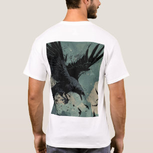 T-shirt style comique du Corbeau volant