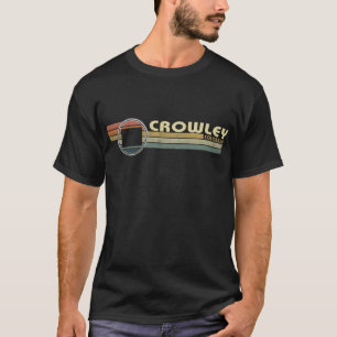 T-shirt Style CROWLEY, CO, années 1980 vintage