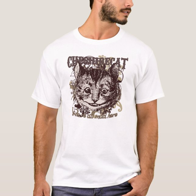 T-shirt Style de Carnivale de chat de Cheshire (Devant)