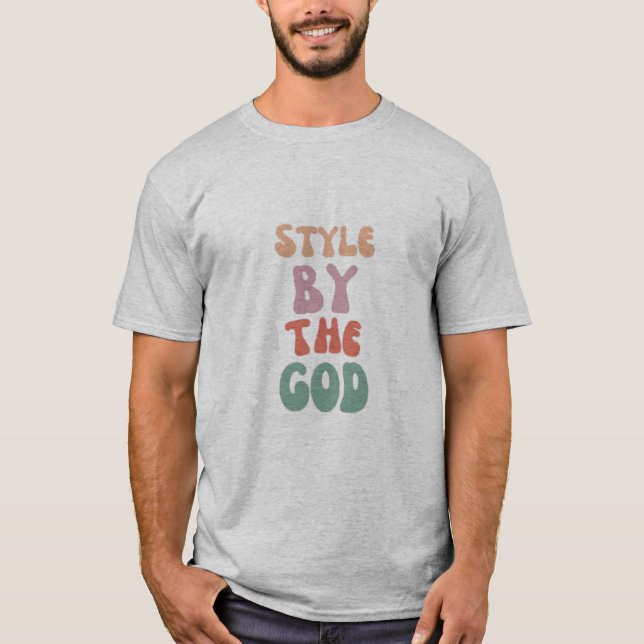 T-shirt Style de Dieu (Devant)