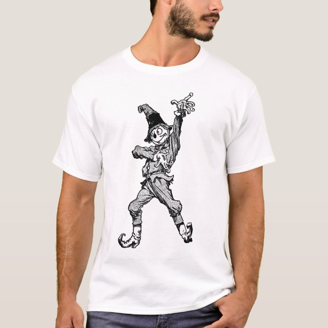 T-shirt Style de disco de danse d'épouvantail (Devant)
