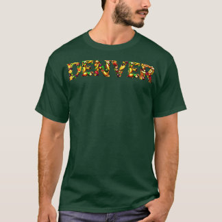 T-shirt Style de fruits de la ville de Denver