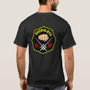 T-SHIRT STYLE DE SHORIN RYU MATSUBAYASHI - AVANT DE KANJI