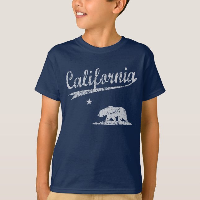 T-shirt Style de sport de la Californie (Devant)