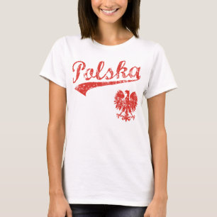 T-shirt Style de sport de Polska Eagle