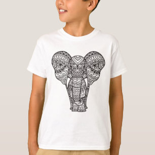 T-shirt Style décoratif d'éléphant