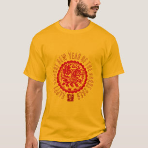 T-shirt style découpage Cheval Rouge