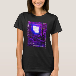 T-shirt Style esthétique Vaporwave Japon 80s 90s Mème Toky