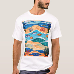 T-shirt Style et confort pour hommes d'inspiration marine