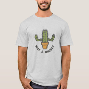 T-shirt Style exceptionnel Cactus 'Not a Hugger'