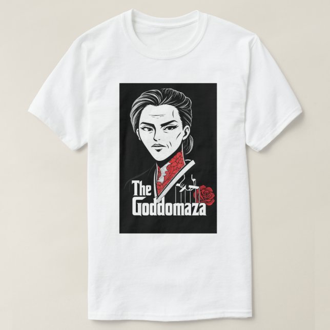 T-SHIRT STYLE GODDOMAZA GODFATHER (Design devant)