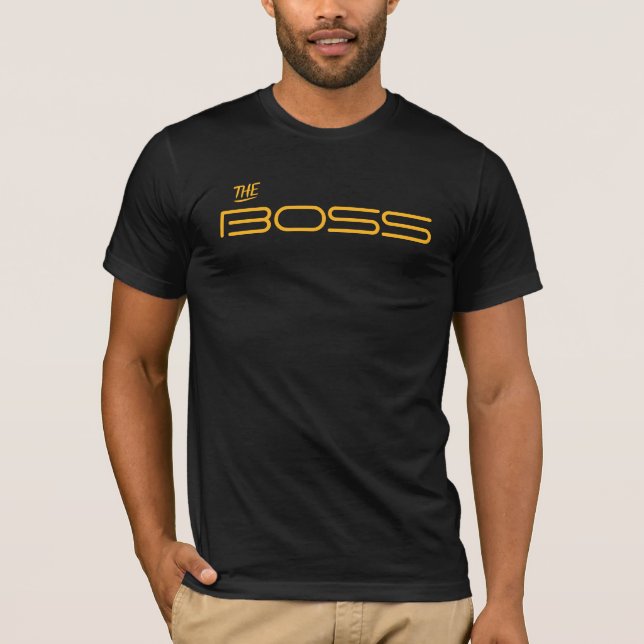 T-shirt Style Gold Le BOSS (Devant)