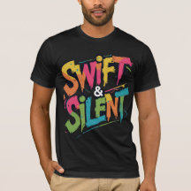 Style Graffiti Swift & Silencieux Tee - shirt Bold