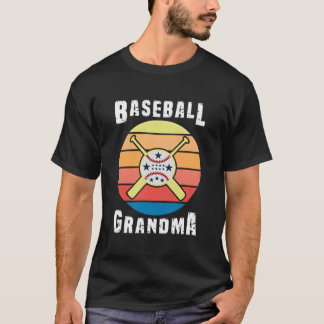 T-shirt Style Grand-mère de baseball