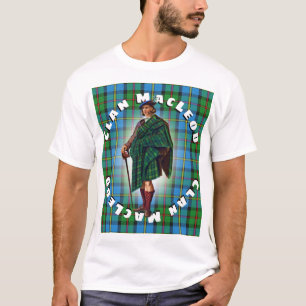 T-shirt Style Highland Clan MacLeod de Harris Tartan
