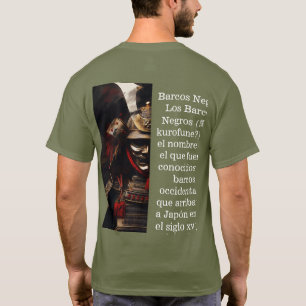 T-shirt Style japonais Samurai Warrior Shogun armor