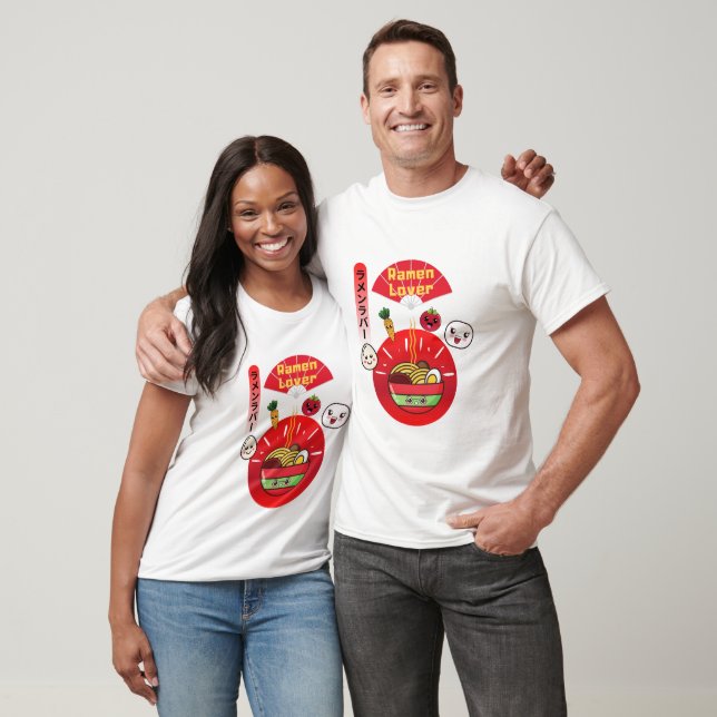 T-SHIRT STYLE KAWAII DE RAMEN LOVER (Unisexe)