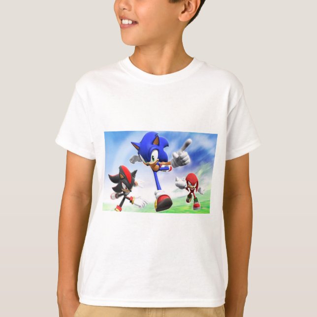 T-Shirt. Style: Kids' Basic T-Shirt. sonic T-Shirt (Front)
