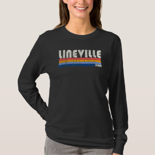T-shirt Style Lineville Iowa les années 70 80s Vintage