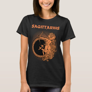 T-shirt Style médiéval Zodiac Sagittarius