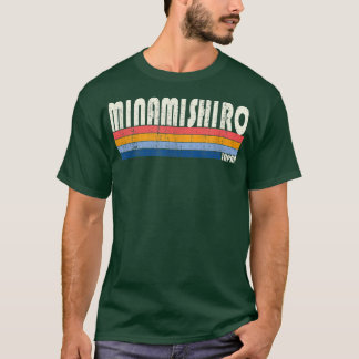 T-shirt Style Minamishiro les années 70 80s, Japon