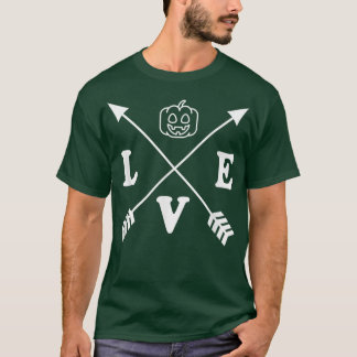 T-shirt Style minimaliste tendance mignon Halloween flèche