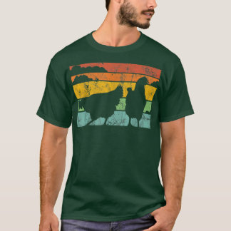 T-shirt Style Rétro Chicken Lover Funny Farmer Vintage Far