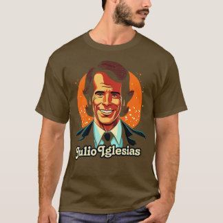 T-shirt Style rétro de Julio Iglesias