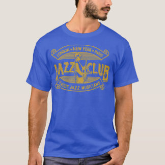 T-shirt Style rétro du club de jazz vintage