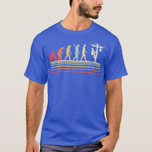 T-shirt Style Rétro Evolution Cool De Lineman Electricien