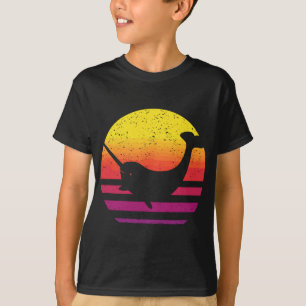 T-shirt Style rétro Narwhal Vintage