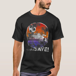T-shirt Style Retro Rocket RC Soccer Car League Gamer What