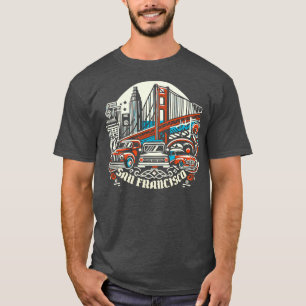 T-shirt Style rétro San Francisco