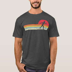 T-shirt Style Rétro Ski Pour Skier_1