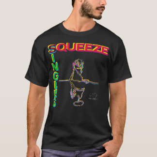 T-shirt Style Rétro Squeeze Band Music Man