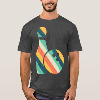 T-shirt Style rétro vintage jeune Bowling T
