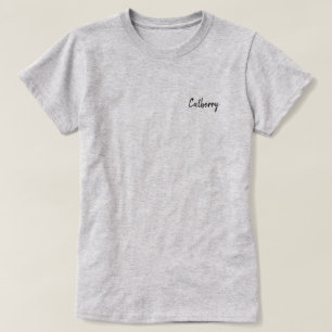 T-Shirt Style Simple Catberry