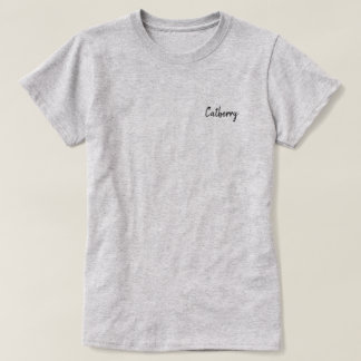 T-Shirt Style Simple Catberry