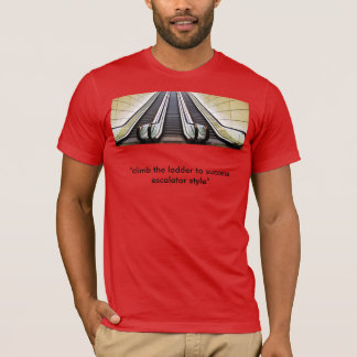 T-shirt Style T d'escalator
