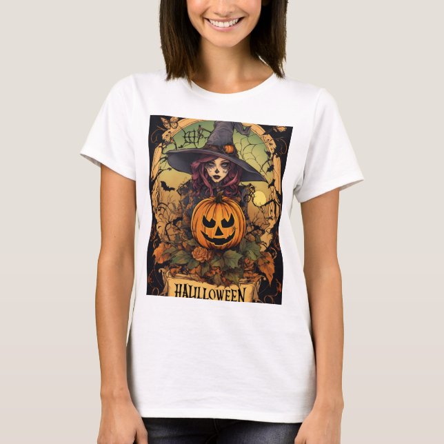 T-shirt Style tatouage Halloween (Devant)