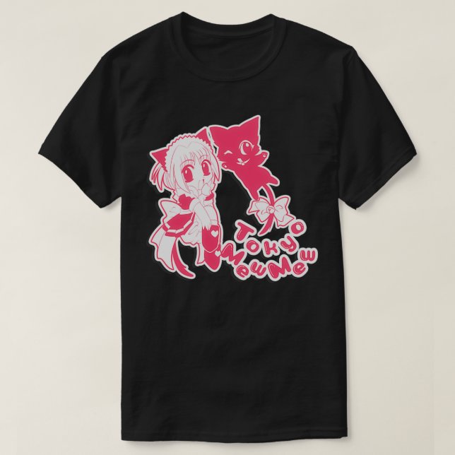 T-shirt Style Tokyo Mew Mew Furoku (Design devant)