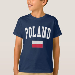T-shirt Style universitaire polonais