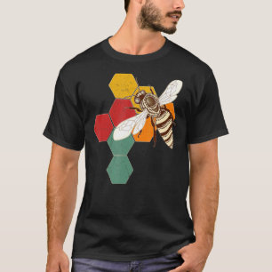 T-shirt Style vintage Abee Queen Honey apiculteur apekeepe