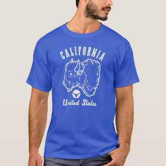 T-shirt Style Vintage Californie États-Unis Buffalo Biso