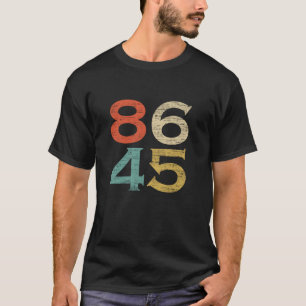 T-shirt Style Vintage classique 86 45 Anti Trump T Shirt