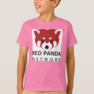 T-shirt Style Vintage de jeunesse Panda rouge T