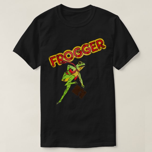 T-shirt Style Vintage Frogger (Design devant)